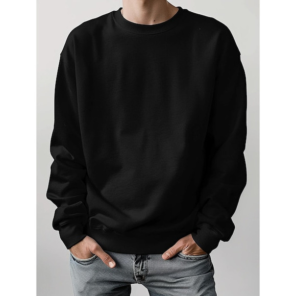 Max Verstappen Crewneck Sweater, Racer F1 White Sweatshirt - Picture 3 of 4